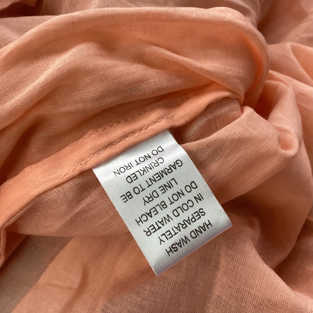 M Serengeti Rainbow Pastel Cotton Voile Lined Sun Dress Elastic Top Crushable - Picture 5 of 5